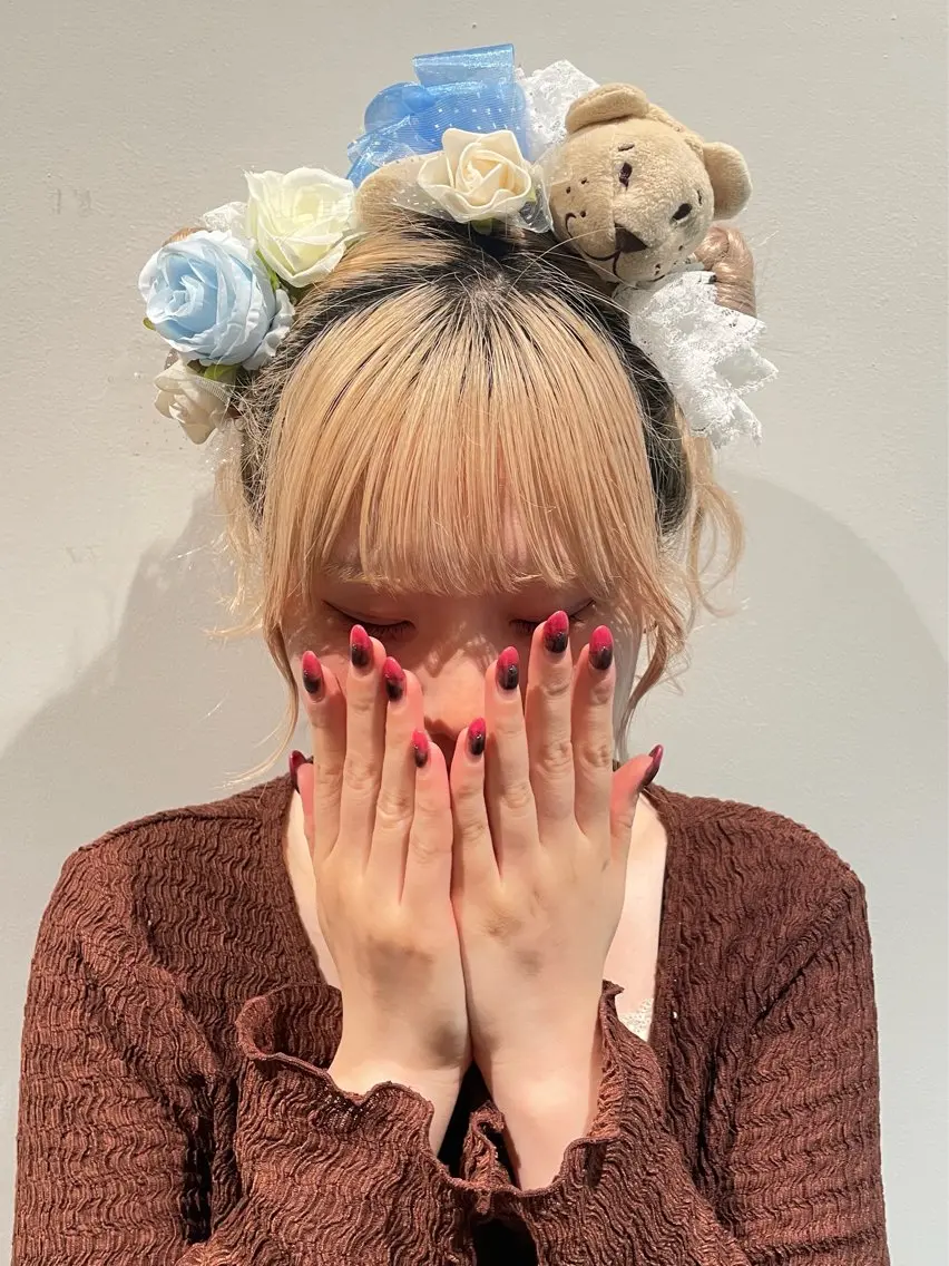 ロング ヘアアレンジ ボブ 髪質改善 レイヤーカット 縮毛矯正 トリートメント LUCK 本厚木店のヘアスタイル