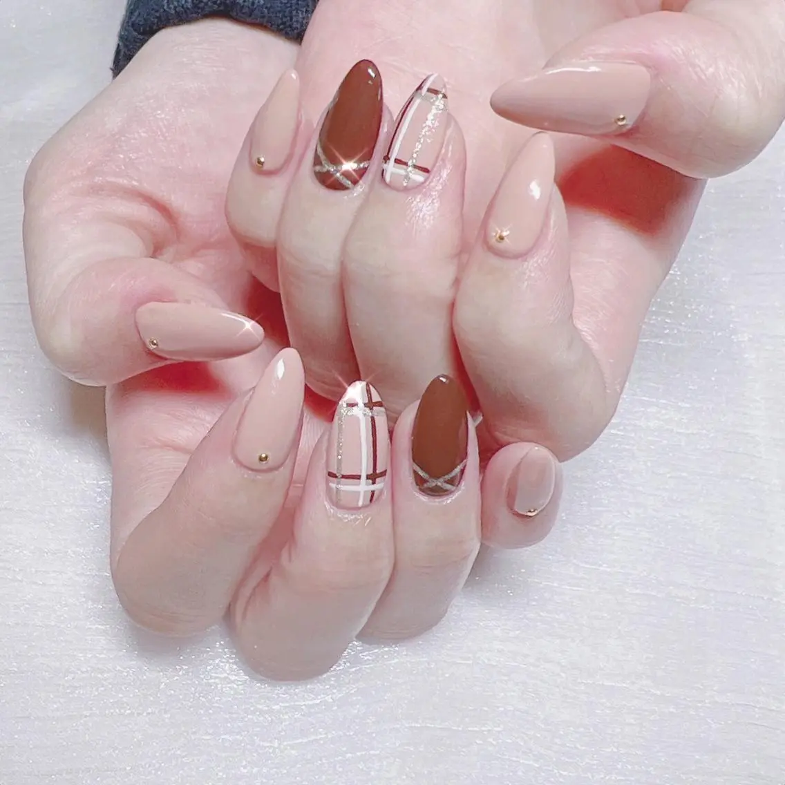ネイル オーロラネイル フットネイル フレンチネイル ジェルネイル 韓国ネイル ハンドネイル フットネイル 【ENサロン】 Rei💜Nailのネイルデザイン