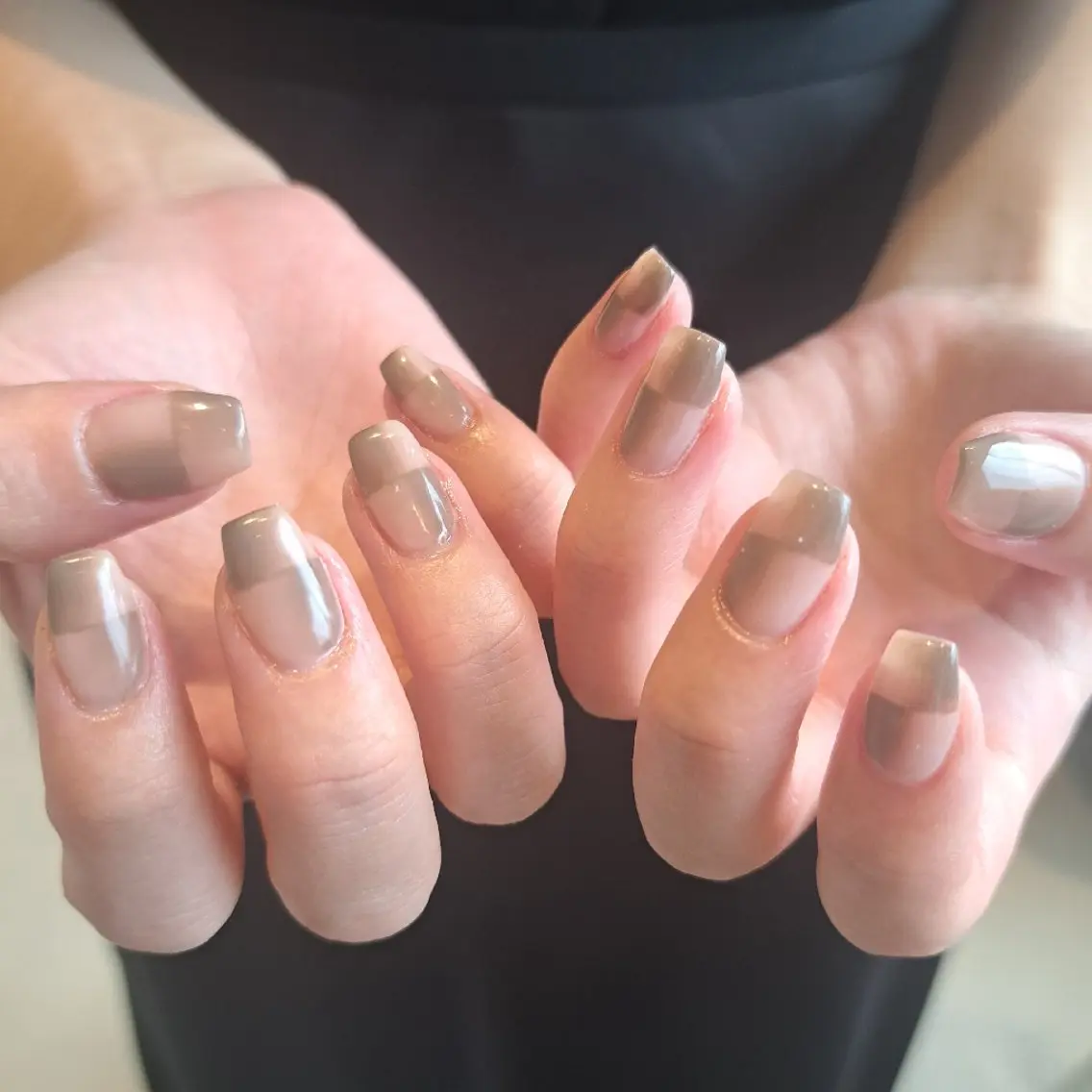 ネイル アートネイル ジェルネイル グラデーション 持ち込み ハンドネイル Nail mood デザイン持ち込みokのネイルデザイン