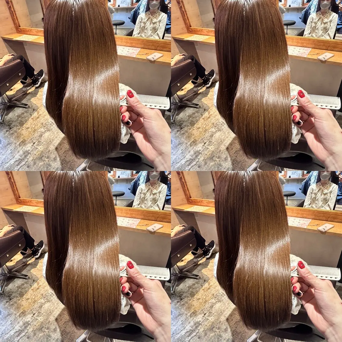 ロング カラー ベージュカラー オリーブベージュ 髪質改善 カット ヘアカラー トリートメント 店長✨髪質改善✖️ 透明感カラー／純大のヘアスタイル