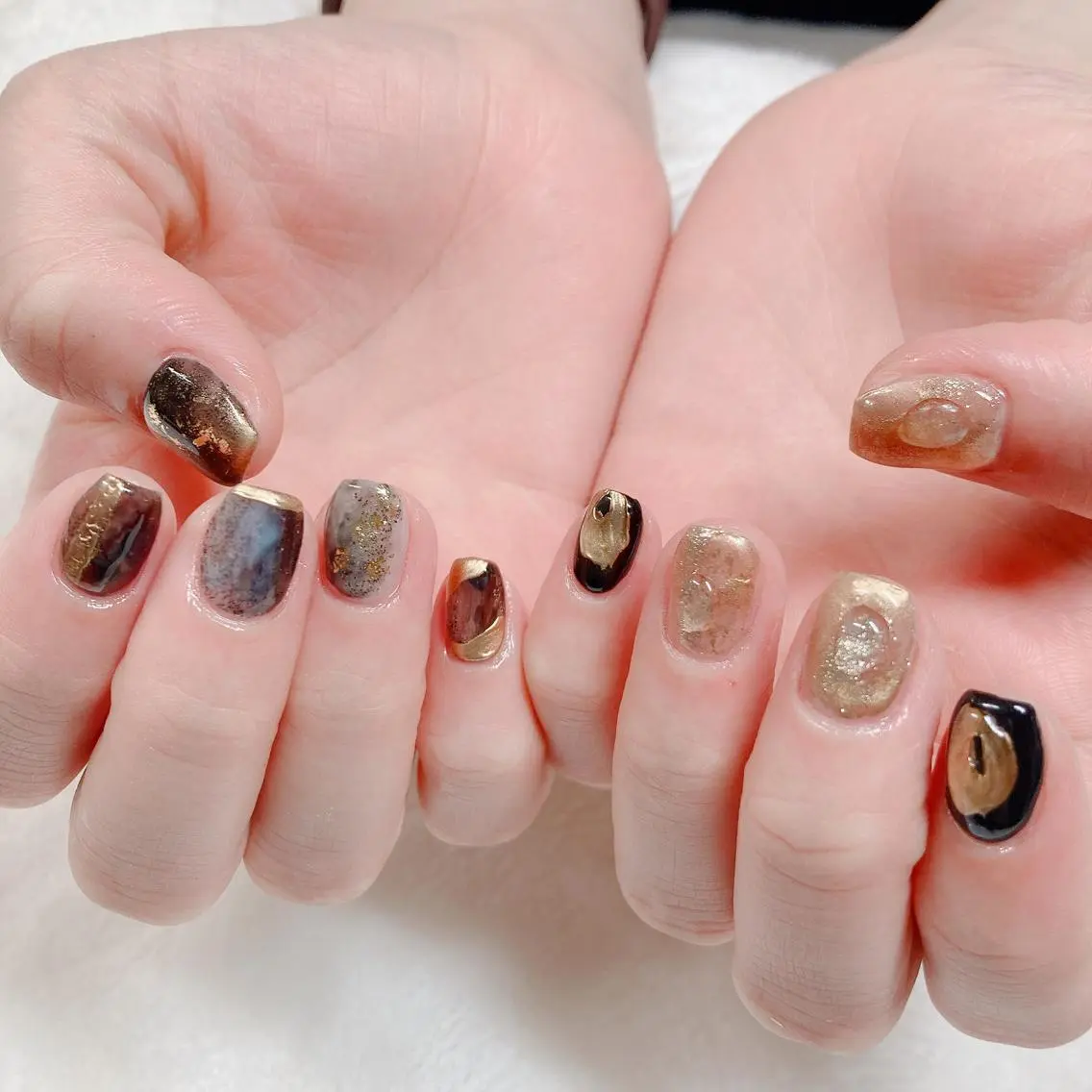ネイル ハンドネイル 根津 綾子のネイルデザイン