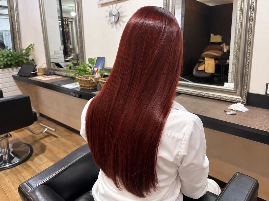 ロング ロング トリートメント カット ヘアカラー 名駅★シールエクステ ☆ブリーチ★加藤のヘアスタイル