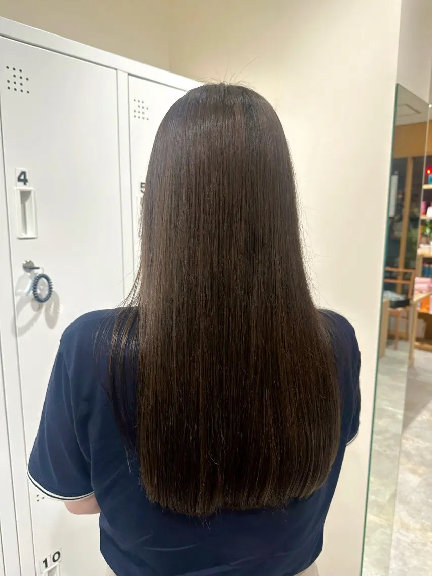 ロング ヘアカラー 髪質改善/艶髪 矢澤涼夏のヘアスタイル