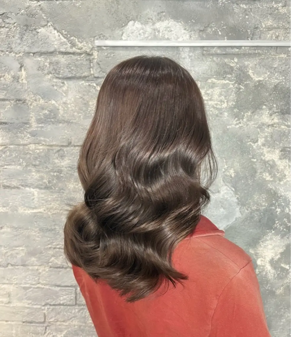 セミロング カラー カラー・縮毛モデル 募集🌈MAMU🌈のヘアスタイル