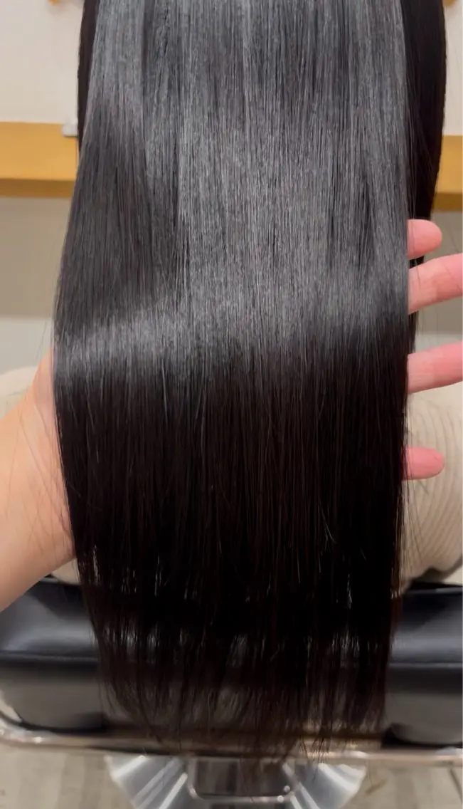 ミディアム 髪質改善 新徳 りえのヘアスタイル
