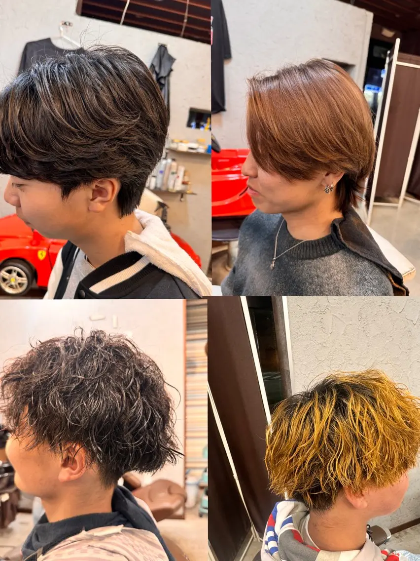 ⭐️平日限定⭐️【カット＋パーマ】　ツイストスパラルパーマ、ニュアンスパーマ、フェザーパーマどれでも可能です❗️の写真