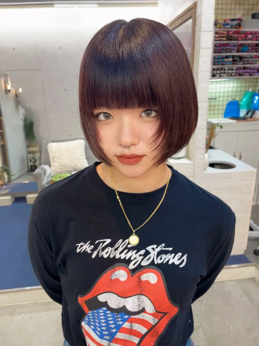 ショート カット トリートメント MIES amane(アマネ)のヘアスタイル