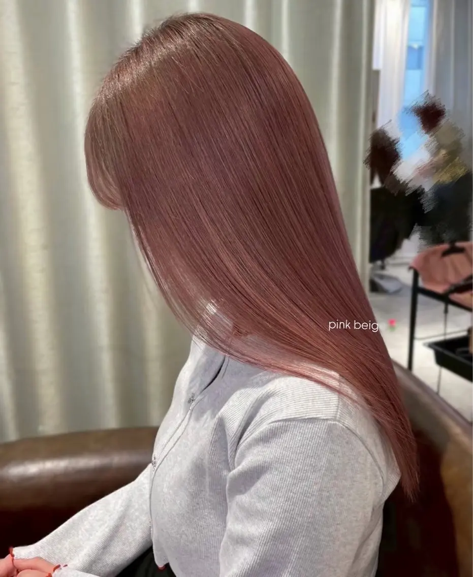セミロング カラー ヘアカラー トリートメント 髪質改善/西梅田 ANs. Marieのヘアスタイル