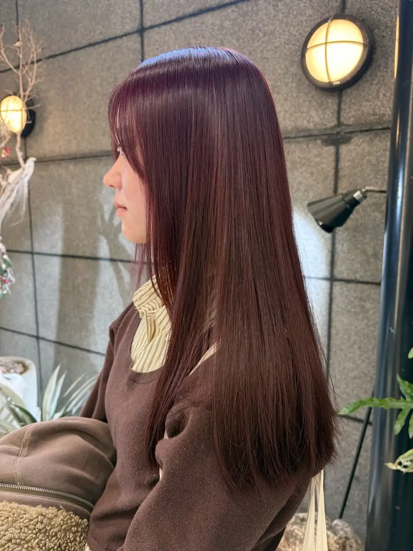 ロング カラー ブリーチ ケアブリーチ ダブルカラー グラデーションカラー ハイライトカラー 似合わせカラー/ RENのヘアスタイル