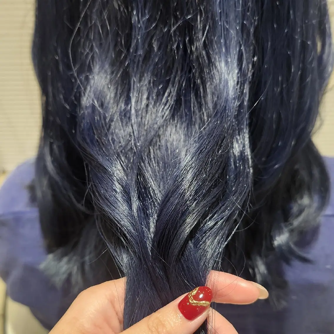 ミディアム カラー ブルーカラー 暖色カラー/髪質改善 /メンズ🧡莉南のヘアスタイル