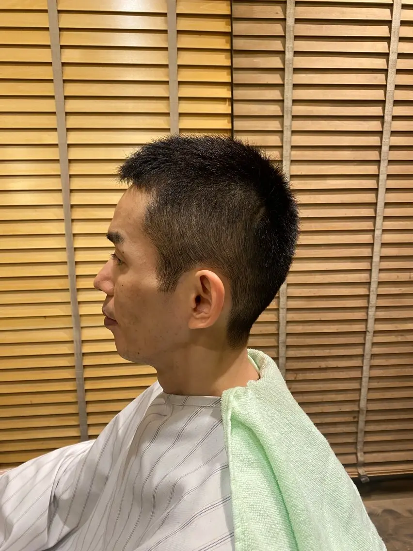 メンズ 刈り上げ 友永 風歌のヘアスタイル