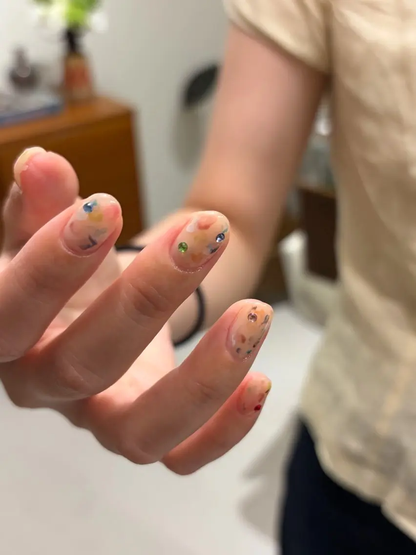 ネイル ハンドネイル yomu nail yuumiのネイルデザイン