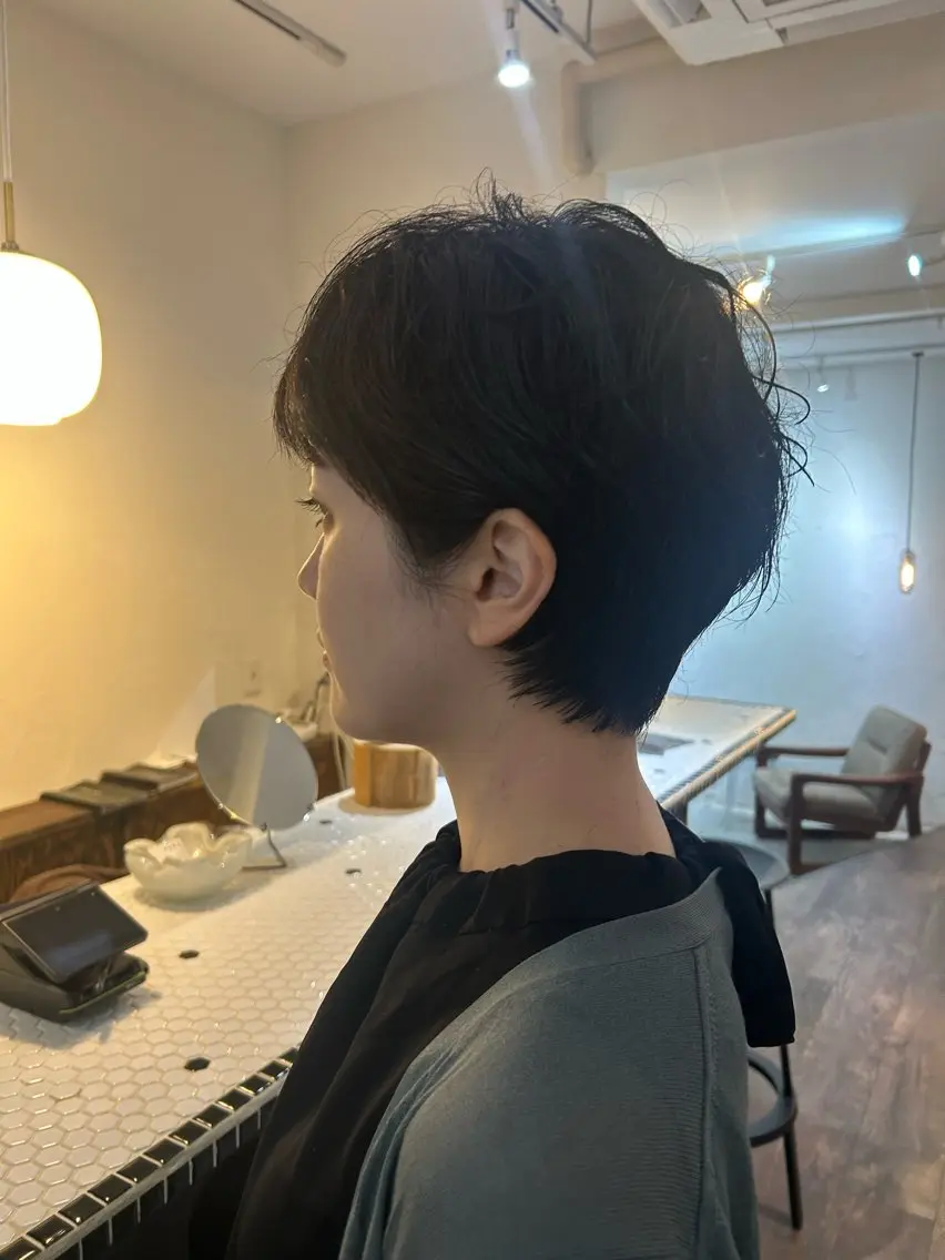 ショート カット ヘッドスパ MOMOKA💫 YARD【学芸大学】のヘアスタイル