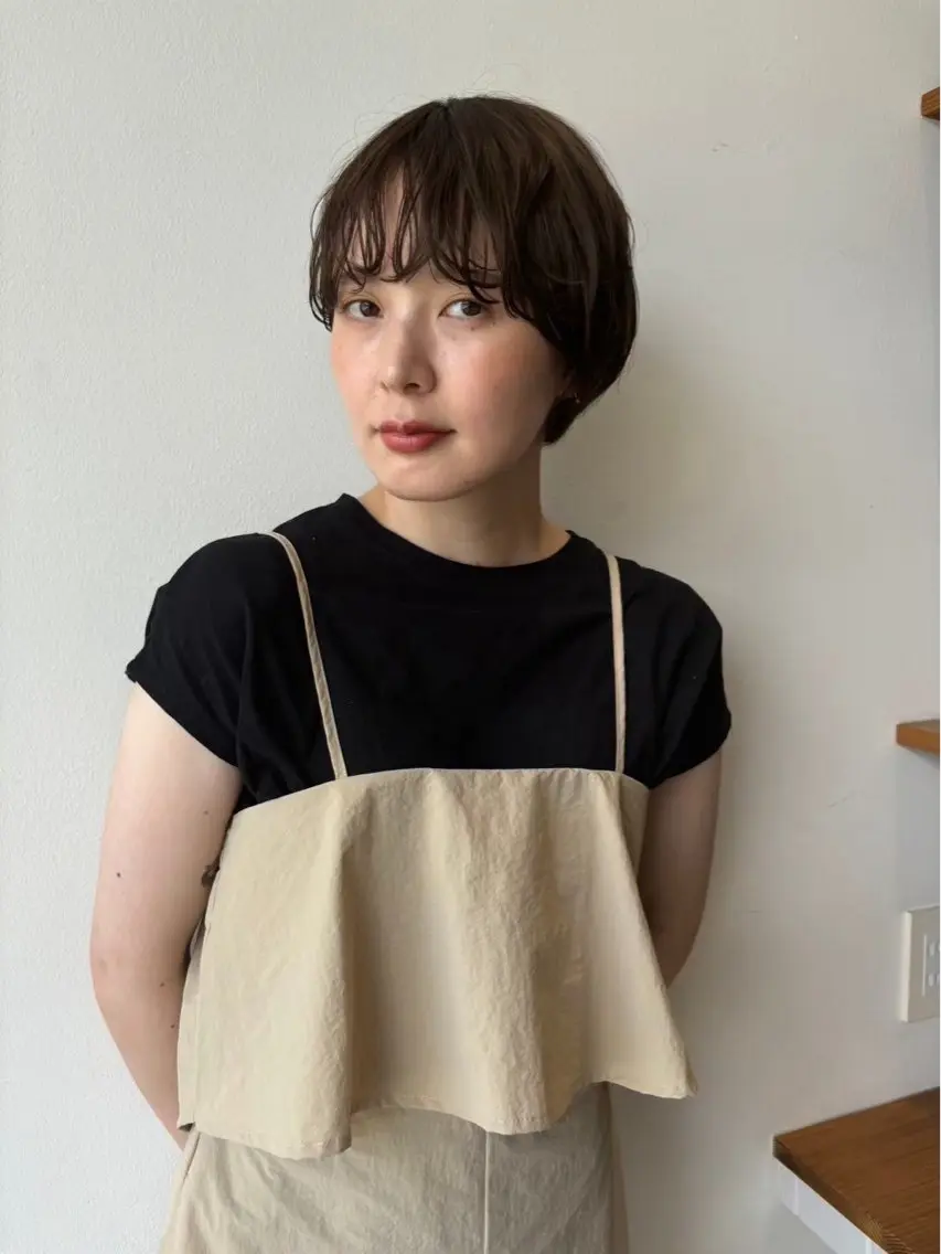 ショート Riko/カット モデル 募集中のヘアスタイル