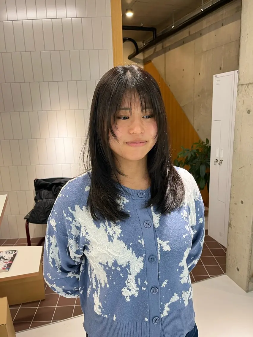 【平日15時〜18時限定💡】透明感カラー+髪質改善トリートメント or 似合わせカット+透明感カラーの写真