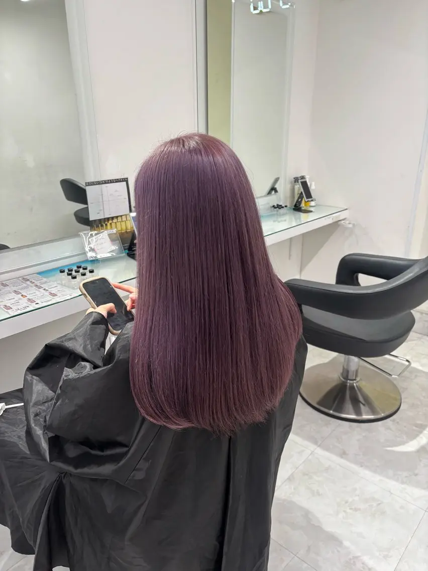 カラー カット ヘアカラー トリートメント ヘッドスパ ヘアセット 💗デザインカラー 💗RISA🐰のヘアスタイル