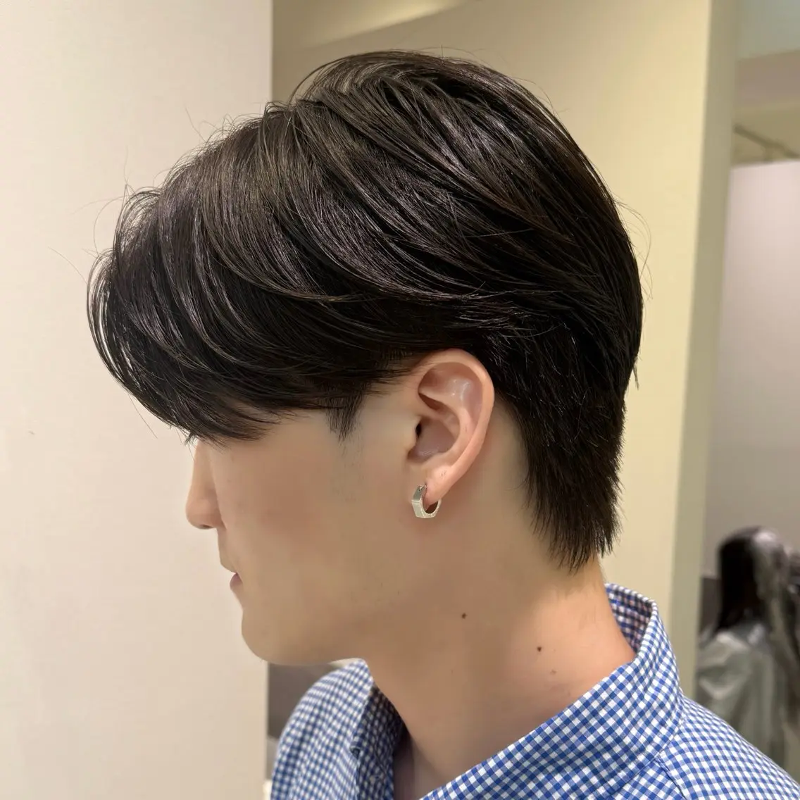 メンズ カット 縮毛矯正 センターパート特化/ メンズカット/ヒロキのヘアスタイル
