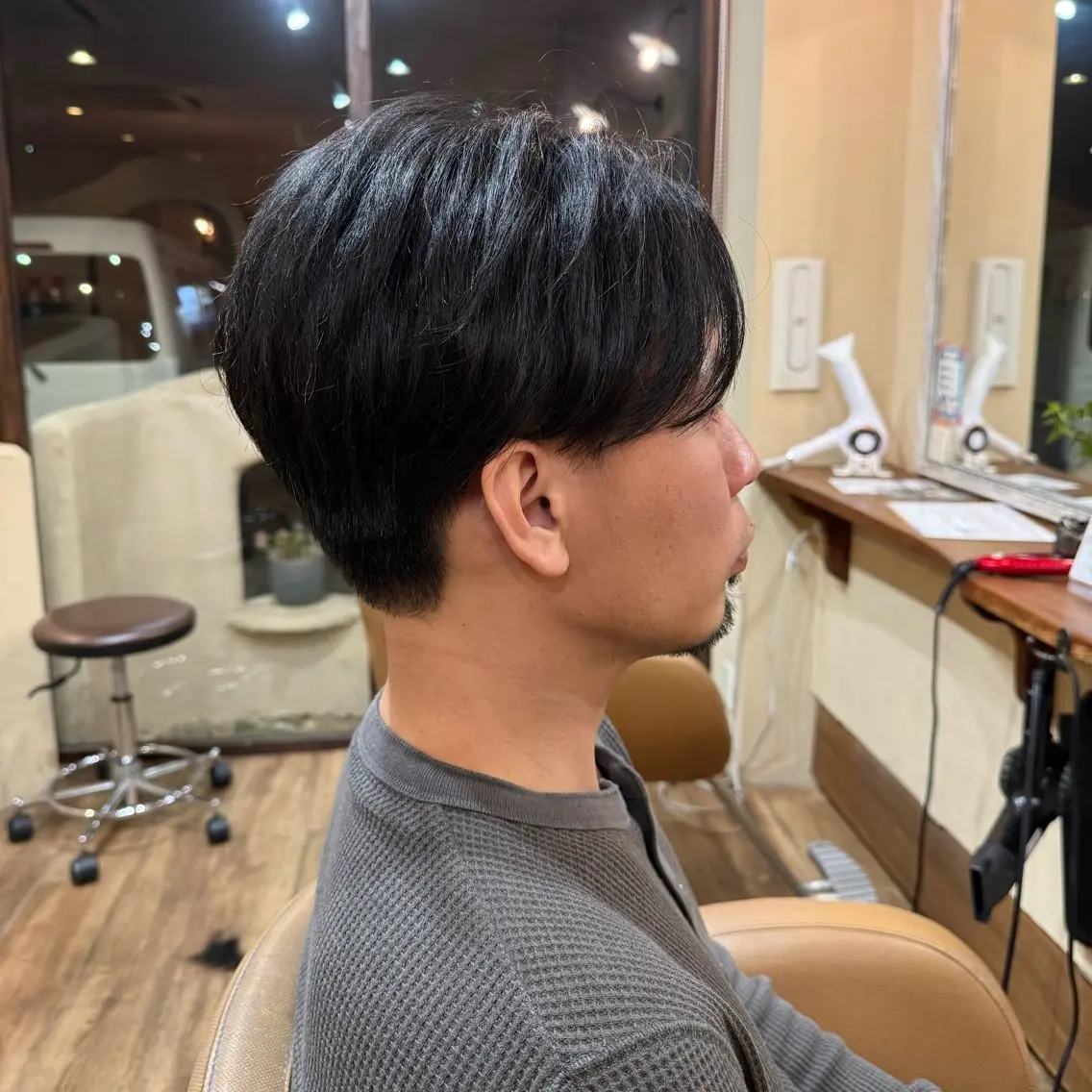 メンズ センターパート 🕊‎pique りん🕊のヘアスタイル
