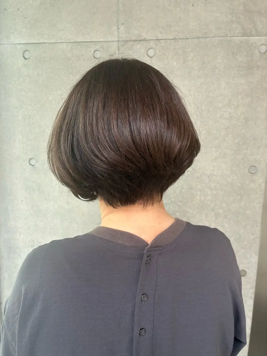 ショート ヘアカラー 竹山 莉央のヘアスタイル
