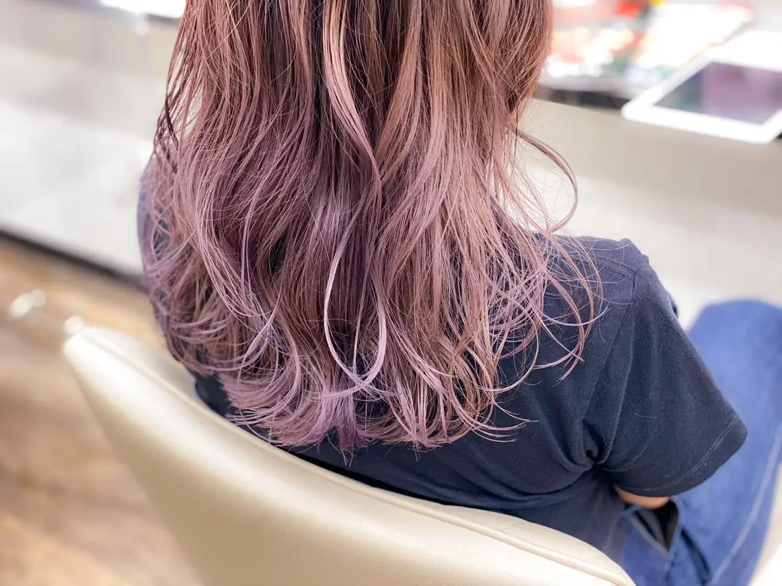 セミロング louwe 武藤幸世のヘアスタイル