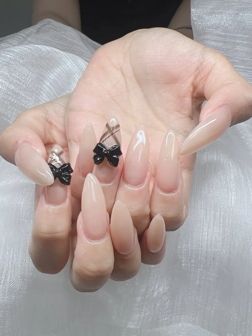 ネイル ハンドネイル Lee Nails チップ長さだし専門店のネイルデザイン