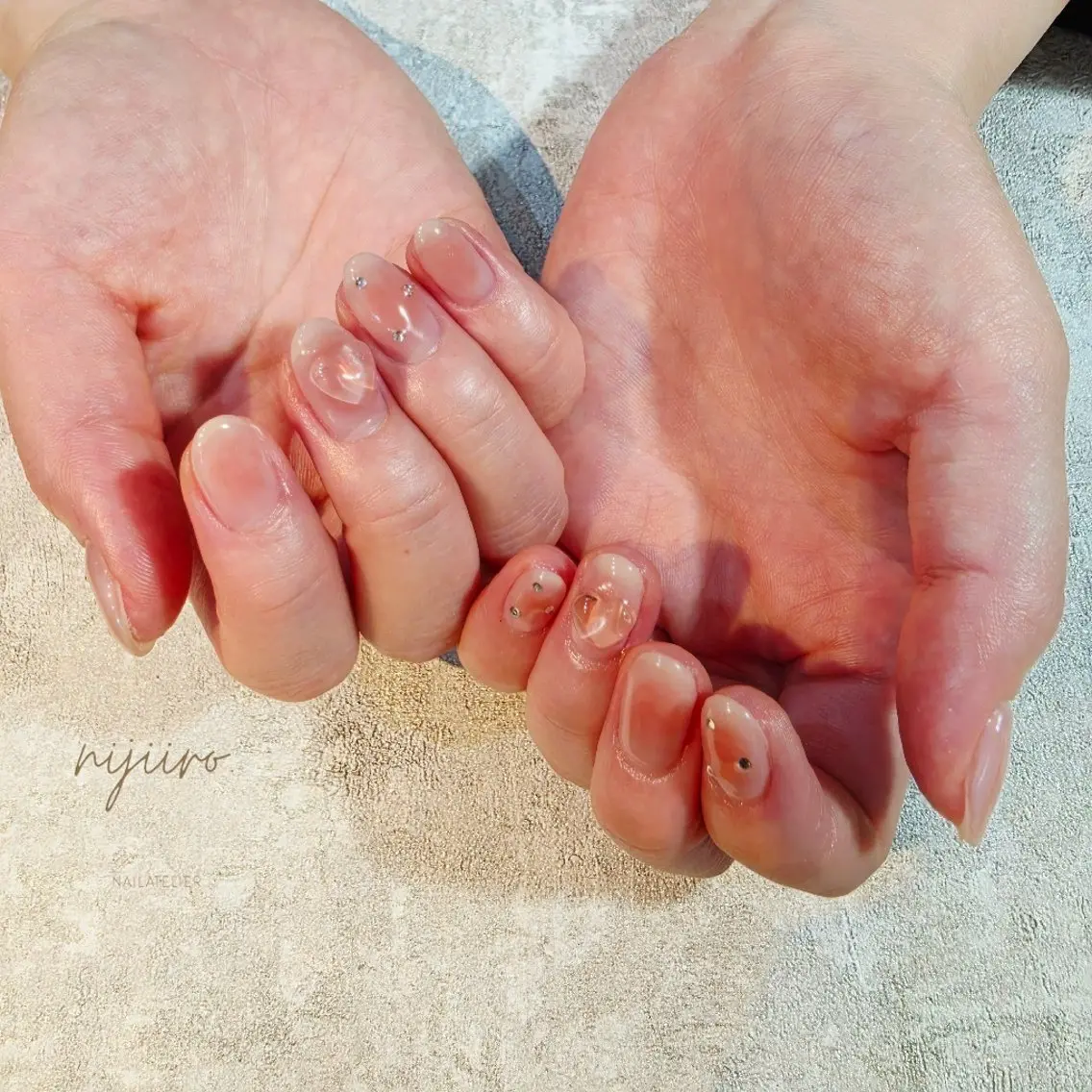 ネイル ハンドネイル nijiiro🌈 サトウのネイルデザイン