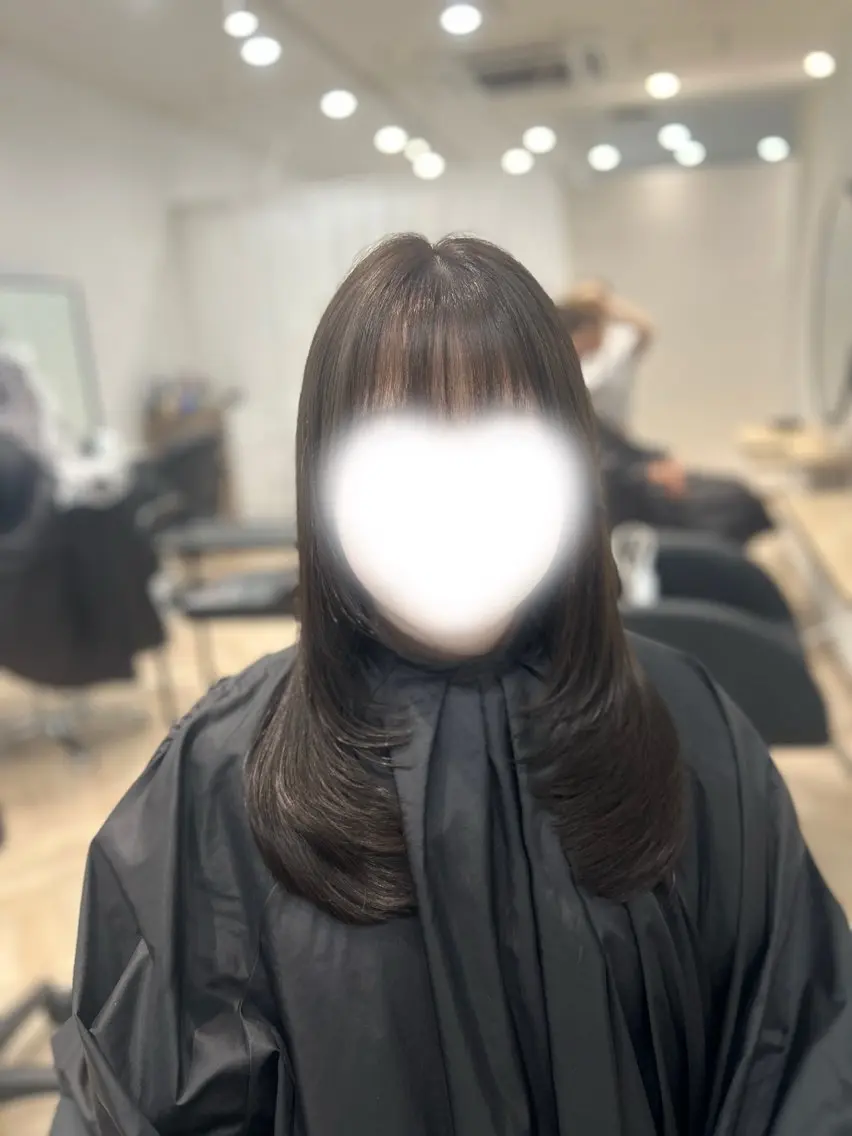ロング カット Marin🫐/ 名駅/レイヤーカットのヘアスタイル