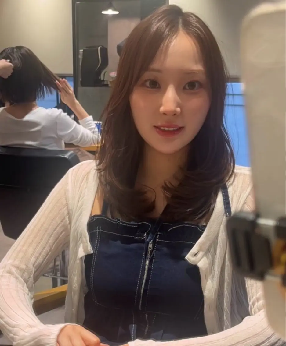 セミロング カット ヘアカラー トリートメント ヘッドスパ 佐藤優太朗 似合わせ/髪質改善のヘアスタイル