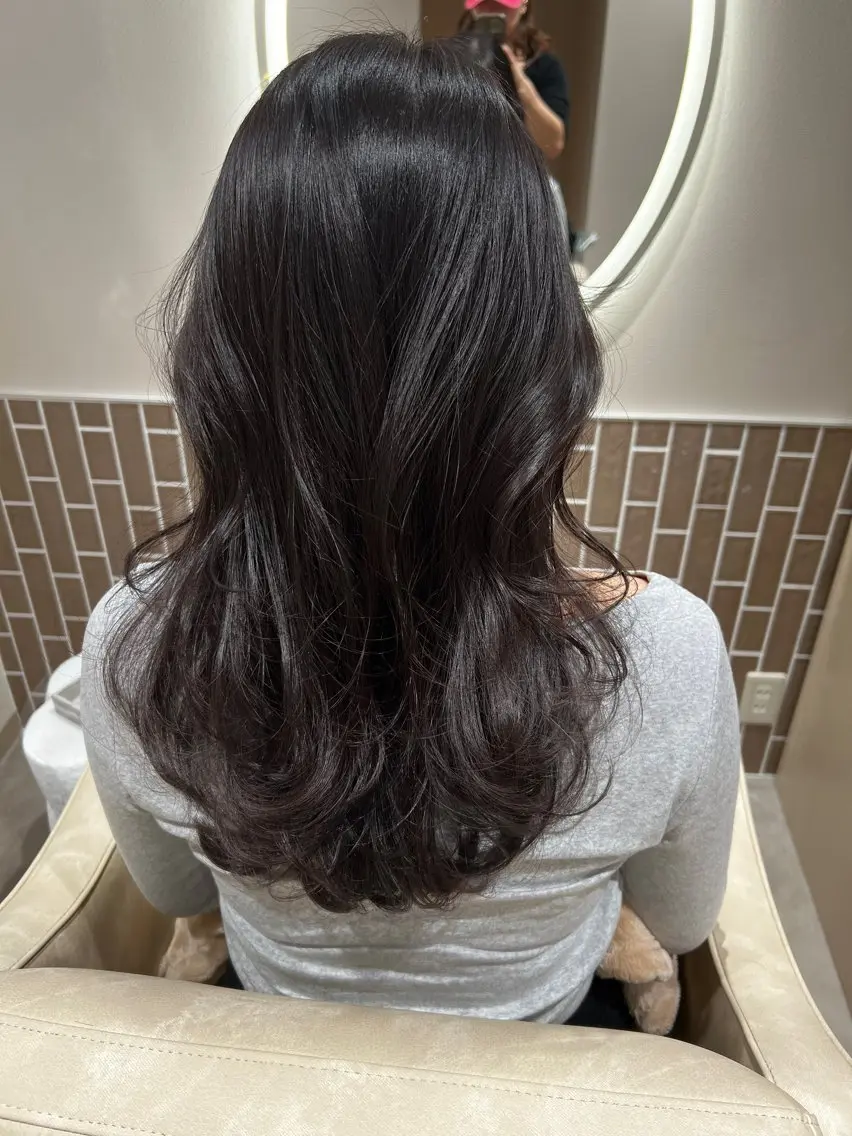 セミロング カット ヘアカラー トリートメント lane HAIR 【大阪京橋】KISAのヘアスタイル