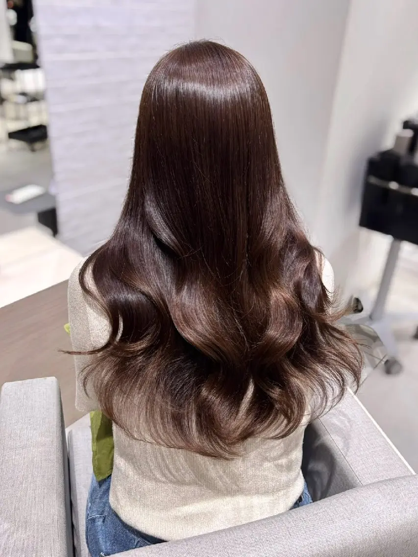 セミロング カラー カット ヘアカラー ✂髪質改善ストレート NO.1 深澤 颯斗のヘアスタイル