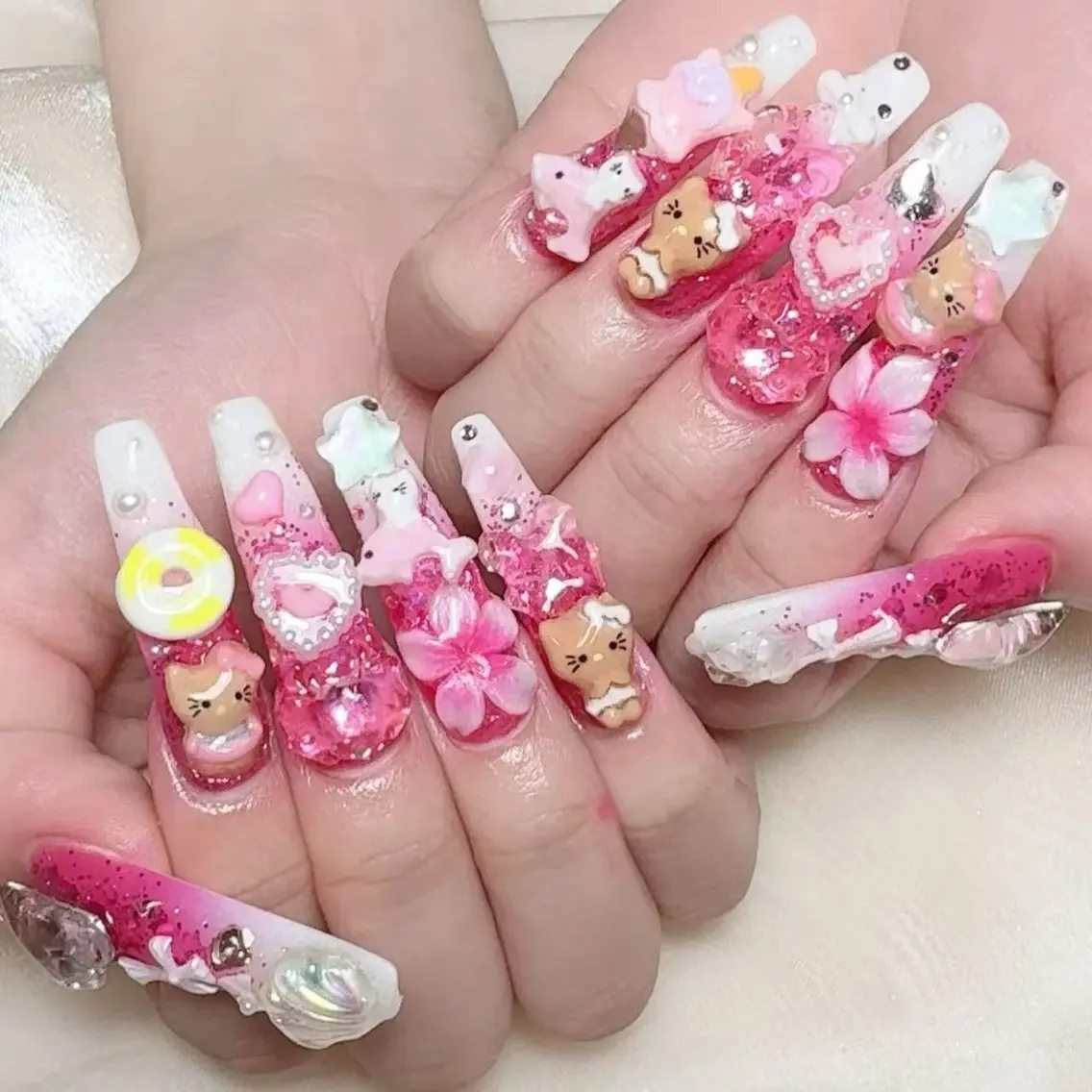 ネイル ゴージャス 持ち込み ハンドネイル ✨木にいる ネイル✨のネイルデザイン