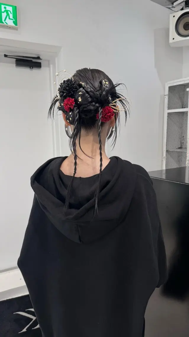 💕ヘアセット、アレンジ💞結婚式、ライブ、イベント、花火大会、お呼ばれetcの写真