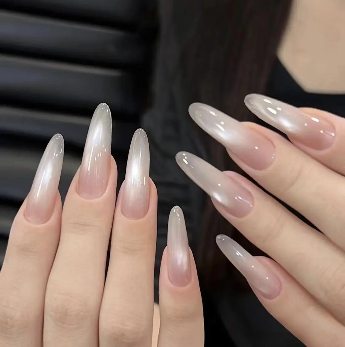 ネイル 成人式 フットネイル ジェルネイル マグネットネイル 大理石ネイル(マーブル) ハンドネイル k.bi nailsalonのネイルデザイン
