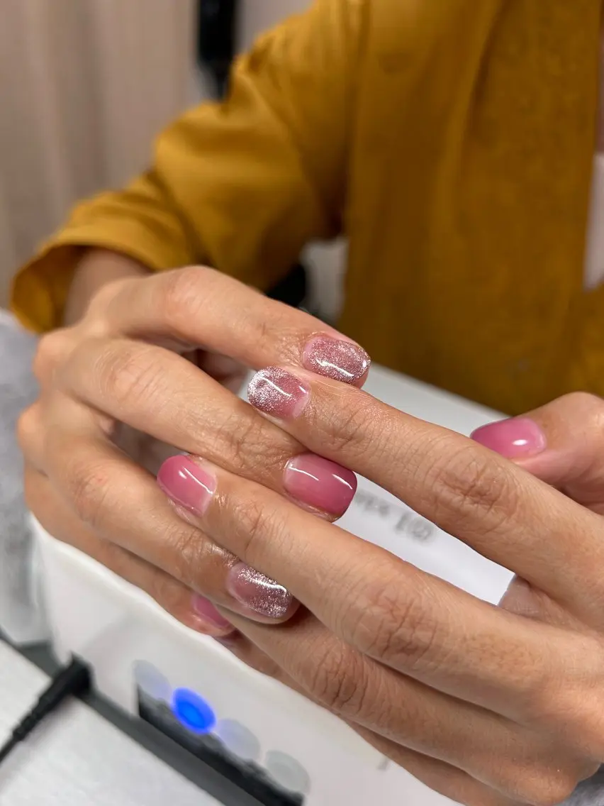ネイル グラデーション マグネットネイル ワンカラーネイル Bell Nailのネイルデザイン