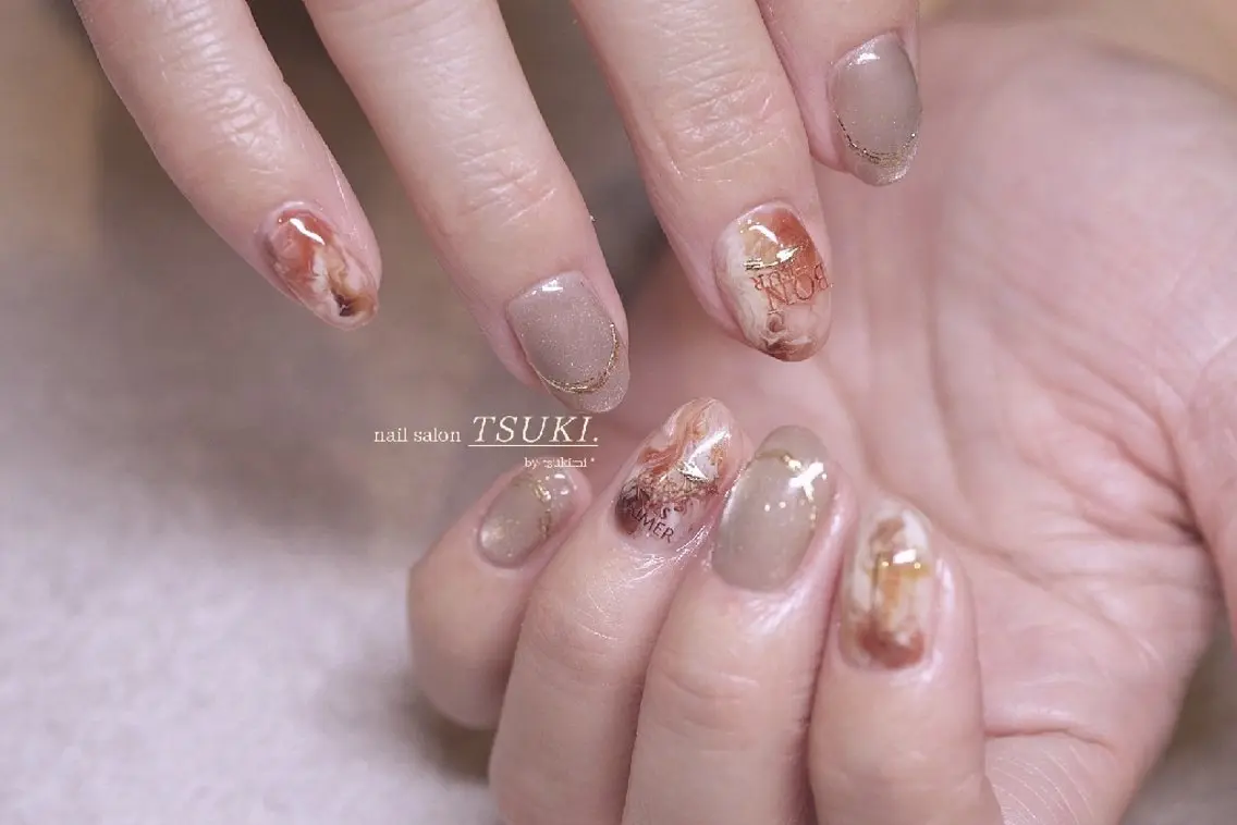 ネイル ハンドネイル Nailsalon Tsuki.のネイルデザイン