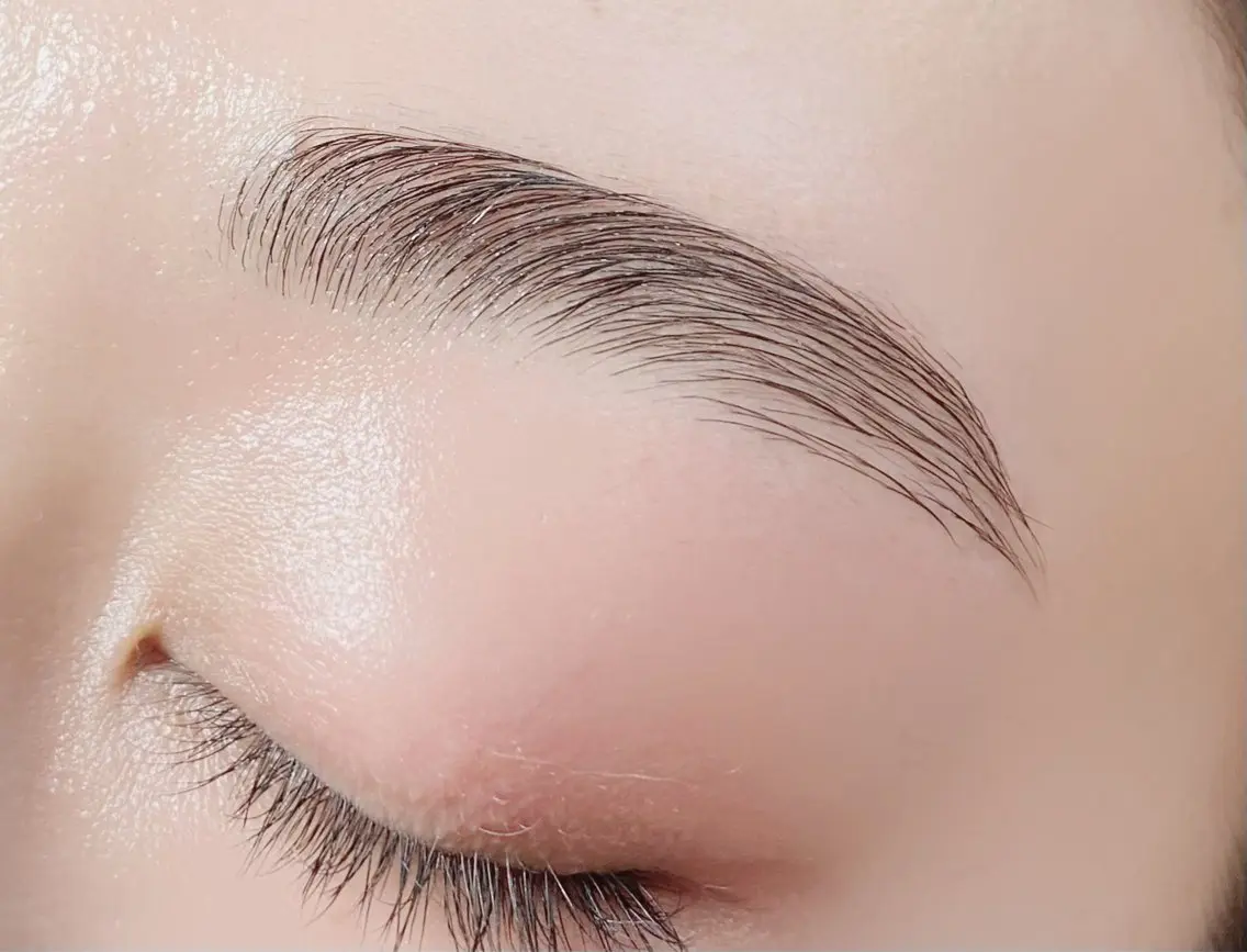 【眉毛&まつげSET】💎<パリジェンヌ+眉毛Wax>まゆメイク付き!の写真