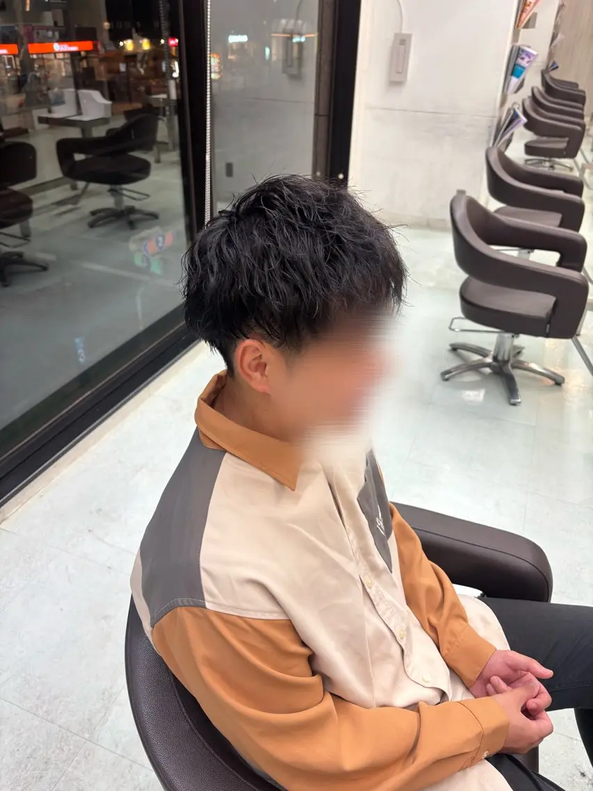 メンズ メンズパーマ カット パーマ WiLL 梶岡日菜のヘアスタイル