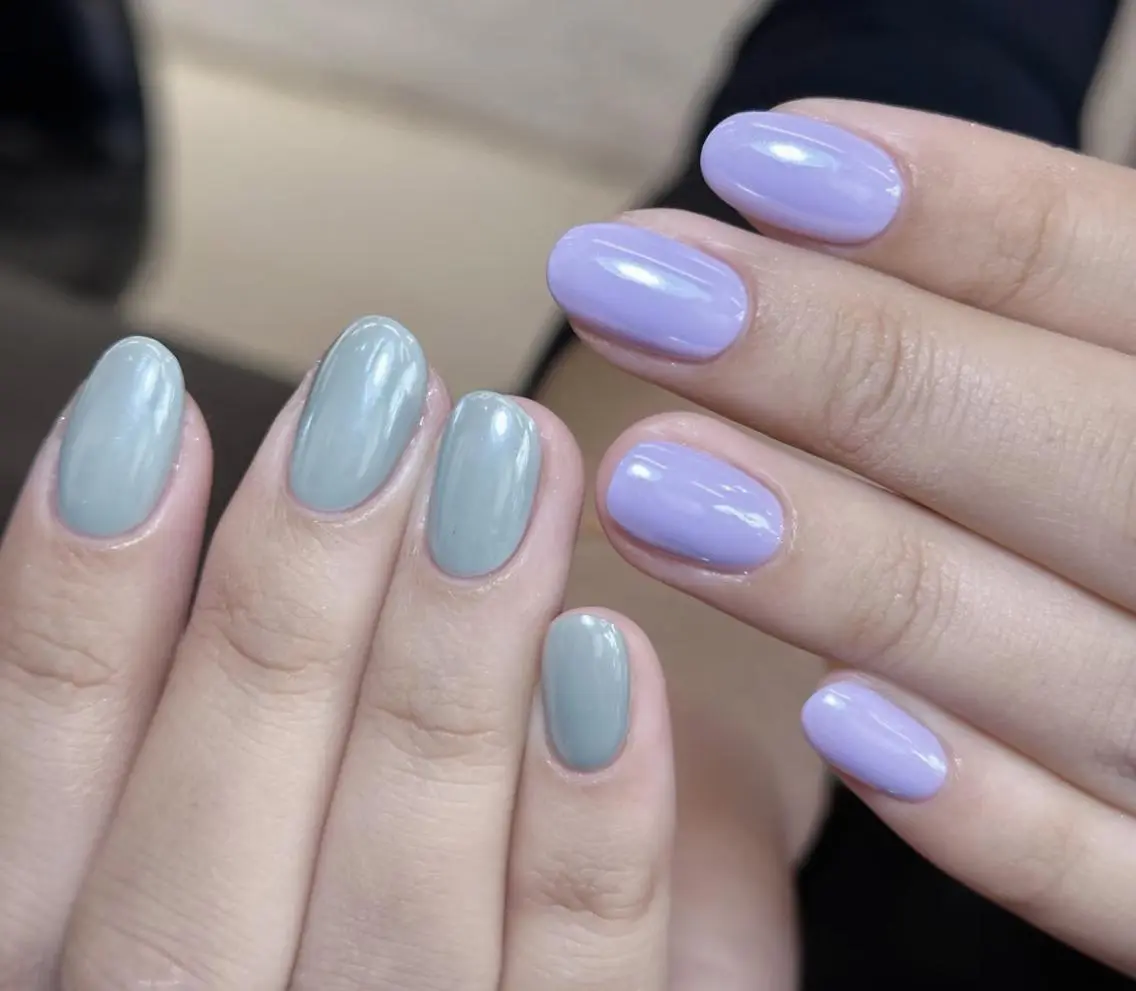 ネイル ハンドネイル By moonネイル 🌷ワンホン/韓国風のネイルデザイン