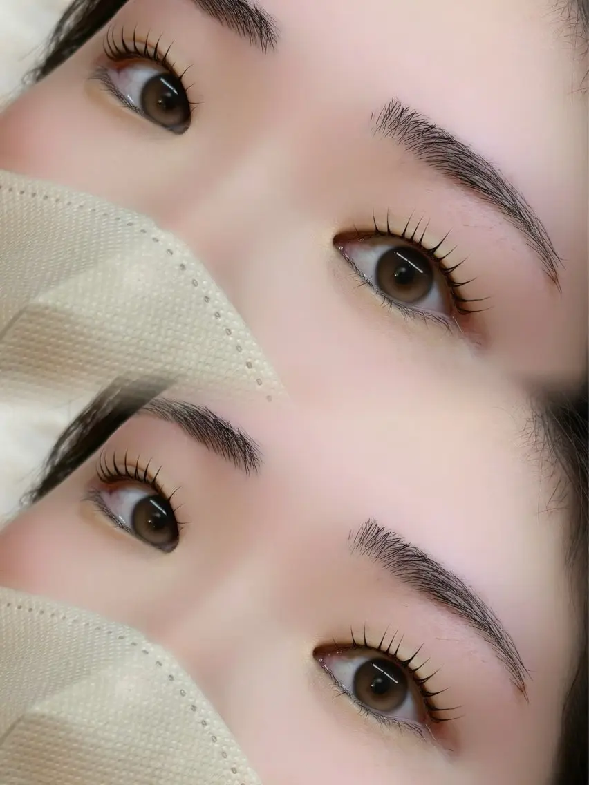 マツエク・マツパ 一重×まつ毛パーマ Uran ✨most eyesのマツエク・マツパデザイン