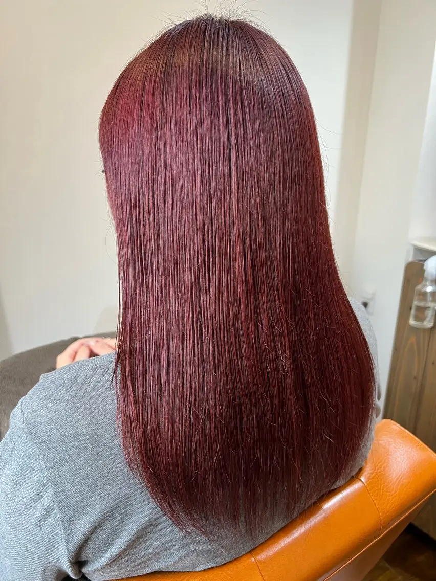 セミロング カラー カット ヘアカラー トリートメント 勢力 星南のヘアスタイル