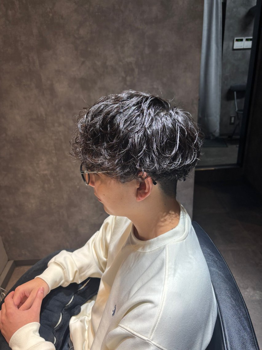 パーマ メンズ メンズパーマ 【シャドウパーマ】 メンズCHISAKIのヘアスタイル