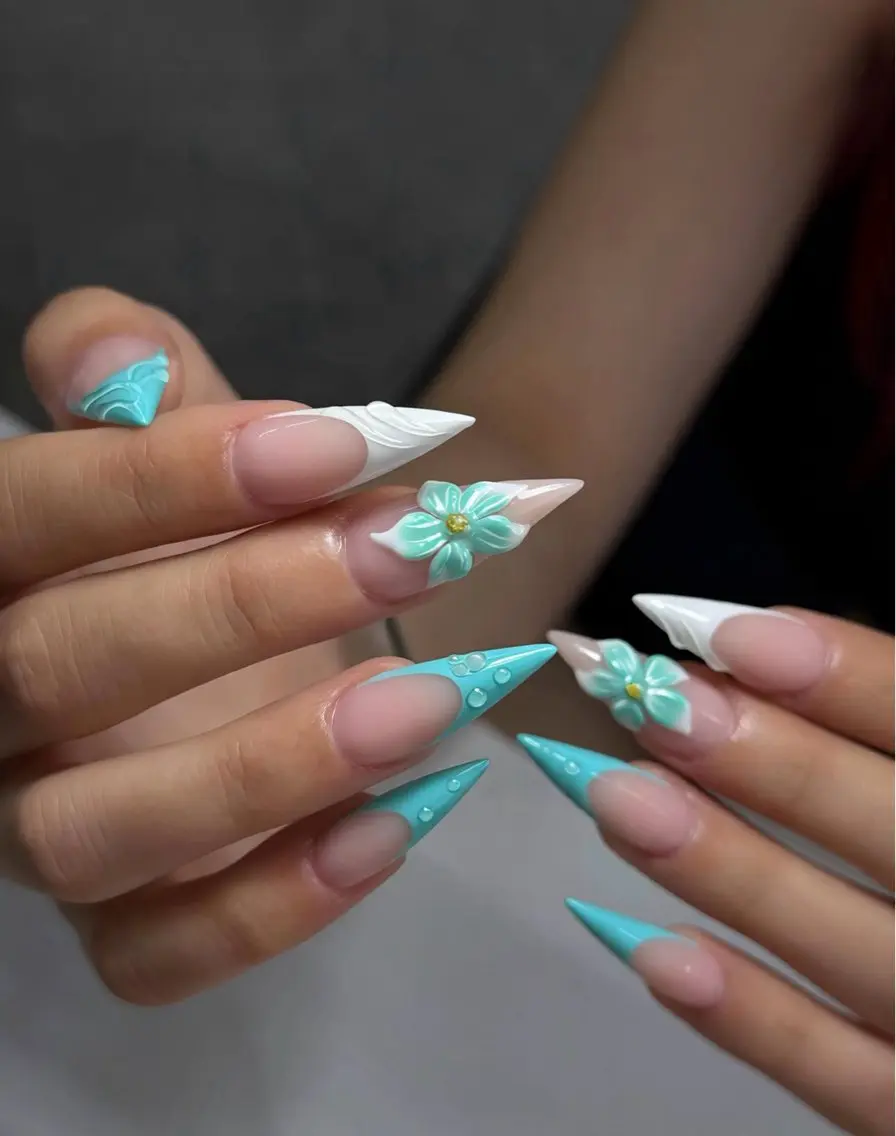 ネイル アートネイル 韓国ネイル 持ち込み ワンホンネイル ハンドネイル Lenie Nail Salonのネイルデザイン