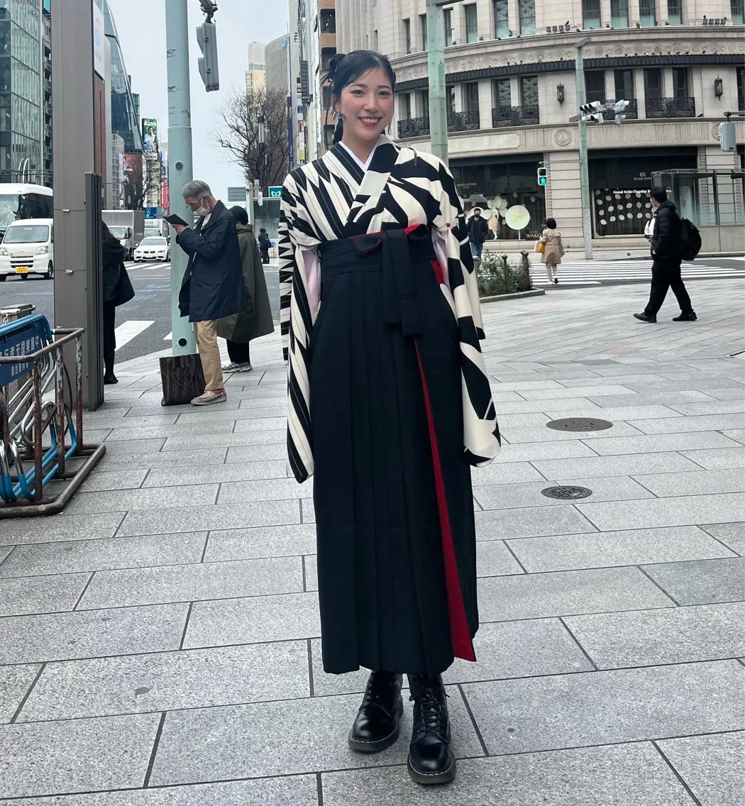 卒業式袴着付け+ヘアセット+(メイクプラス料金4730円)👘着付コンテスト1位経験あり!! 詳細ご確認くださいの写真