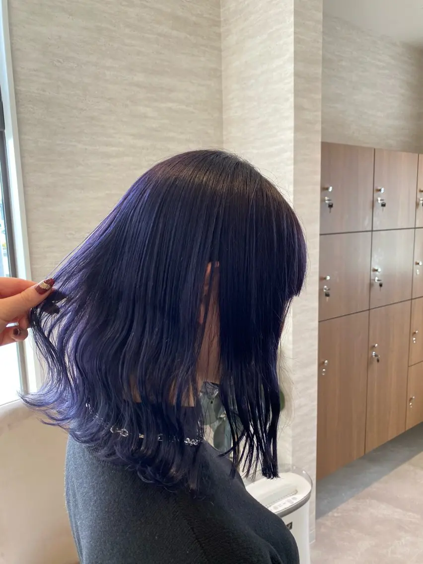 ショート ボブ 森 千風優のヘアスタイル