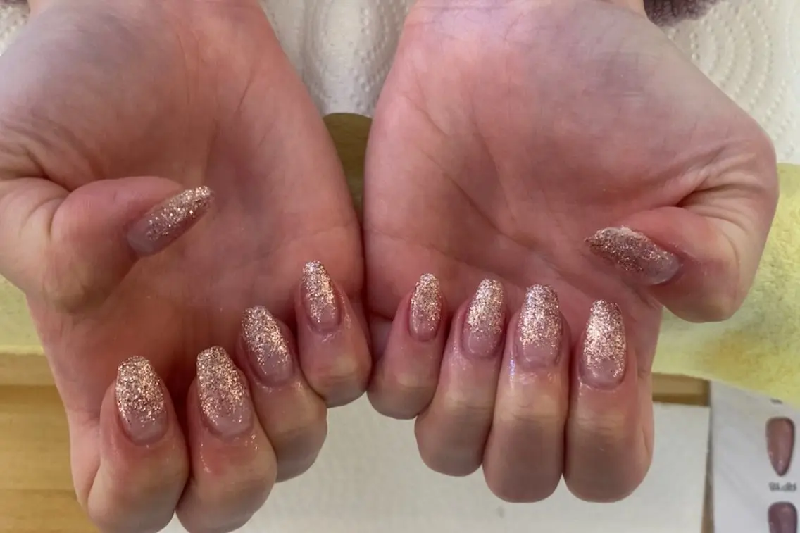 ラメグラデーション💅✨ ※当日予約🆗【オフあり】の写真
