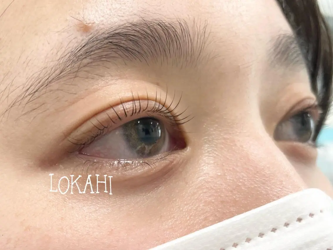 マツエク・マツパ パリジェンヌラッシュリフト マツパ LOKAHI ヤハラのマツエク・マツパデザイン