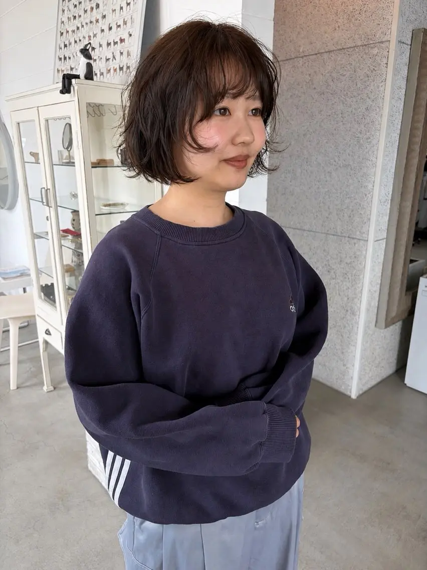 ショート 小川 美咲のヘアスタイル