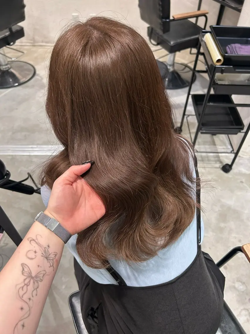 カラー ひなた/韓国ヘアー☆ *カラーモデル募集中のヘアスタイル