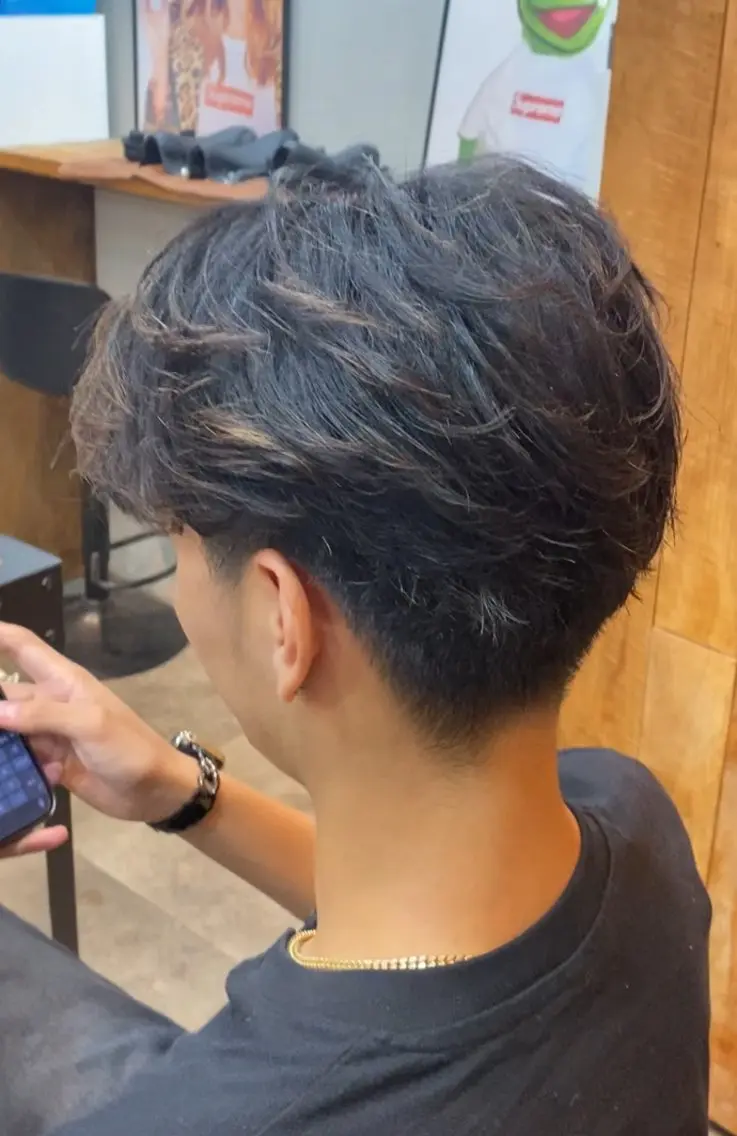 メンズ 水野 夢叶のヘアスタイル
