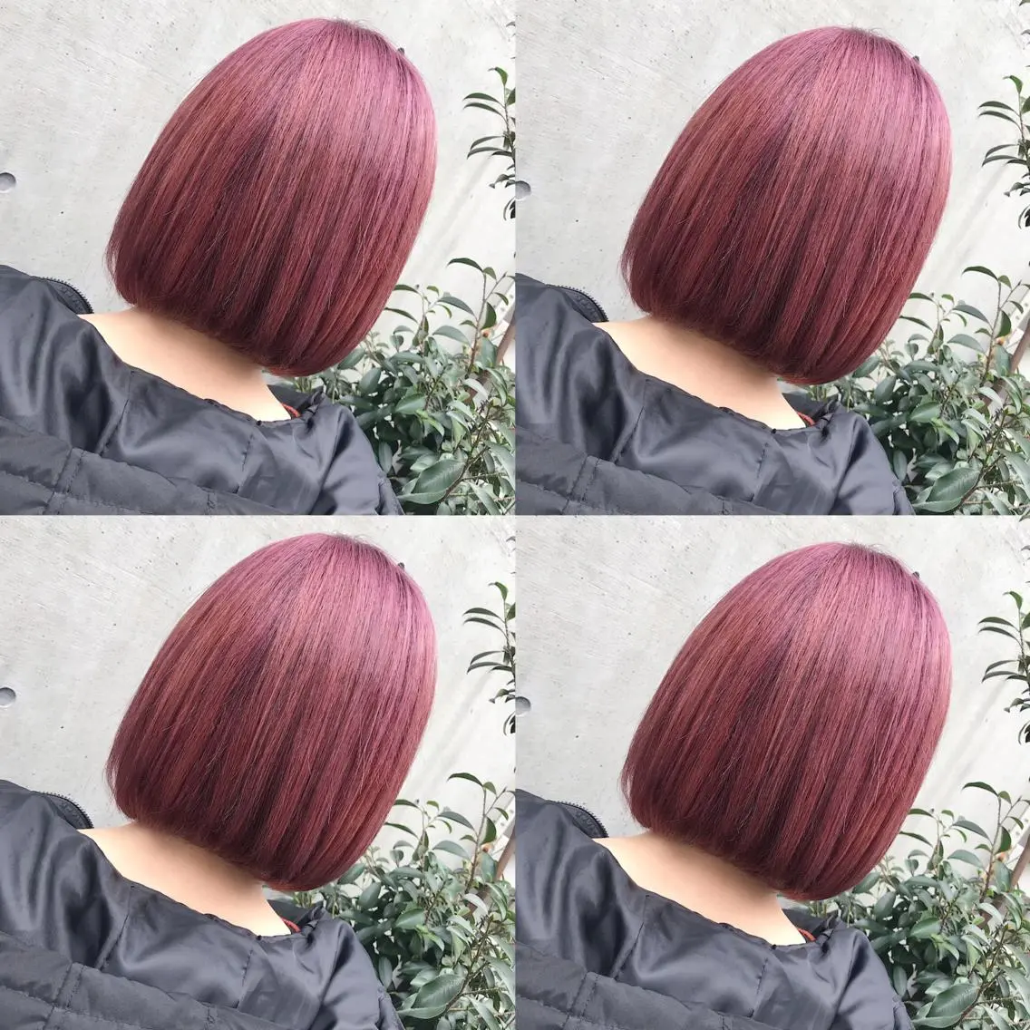 ショート カラー ヘアアレンジ TAKUMAブリーチ /切りっぱなし🪽のヘアスタイル